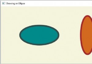 จะสร้าง Ellipse โดยใช้ JavaFX ได้อย่างไร? 