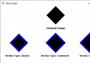 อธิบายคุณสมบัติ Stroke Type ของรูปร่าง 2D ใน JavaFX 