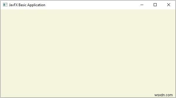 จะสร้าง JavaFX Basic Application ได้อย่างไร? 