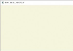 จะสร้าง JavaFX Basic Application ได้อย่างไร? 