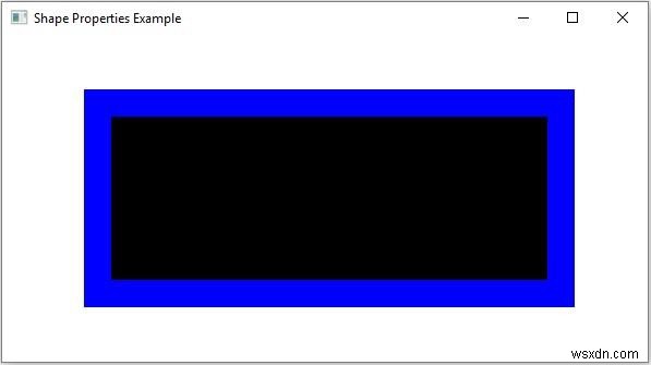 อธิบายคุณสมบัติของวัตถุ 2 มิติใน JavaFX 