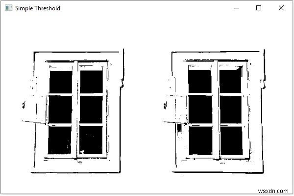 อธิบาย OpenCV Simple Threshold โดยใช้ Java Example 