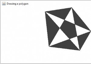 จะวาดรูปหลายเหลี่ยมที่เติมใน OpenCV โดยใช้ Java ได้อย่างไร 