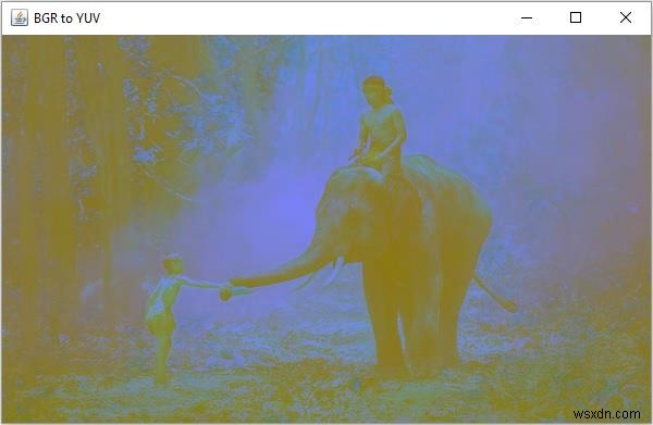 จะเปลี่ยนช่องว่างสีของรูปภาพโดยใช้ไลบรารี Java OpenCV ได้อย่างไร 