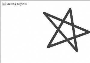จะวาด polylines ใน OpenCV โดยใช้ Java ได้อย่างไร? 