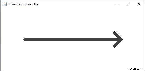 จะวาดเส้นลูกศรใน OpenCV โดยใช้ Java ได้อย่างไร? 