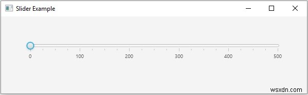 จะสร้างตัวเลื่อน JavaFX ได้อย่างไร? 