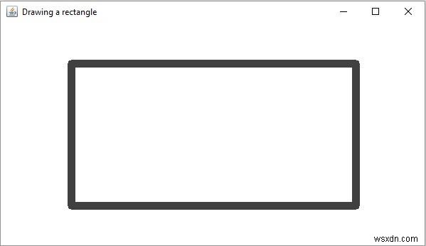 จะวาดรูปสี่เหลี่ยมผืนผ้าใน OpenCV โดยใช้ Java ได้อย่างไร? 