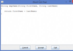 จะบันทึก แก้ไข และวางส่วนย่อยใน JShell ใน Java 9 ได้อย่างไร 