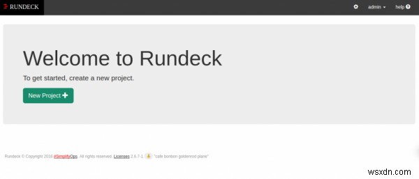 วิธีการติดตั้ง Rundeck บนเซิร์ฟเวอร์ Debian 8 (Jessie) 
