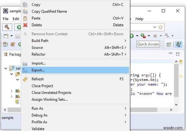 จะรันไฟล์ JAR ผ่านพรอมต์คำสั่งใน java ได้อย่างไร? 