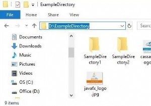โปรแกรม Java เพื่อแสดงรายการไฟล์ทั้งหมดในไดเร็กทอรีแบบเรียกซ้ำ 