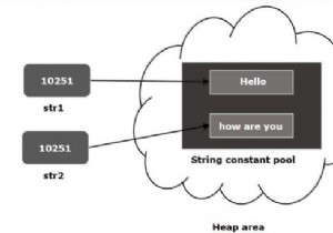 บทบาทของ String intern() วิธีการใน java คืออะไร? 