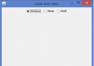 จะกำหนดรูปลักษณ์ที่แตกต่างให้กับองค์ประกอบการแกว่งใน Java ได้อย่างไร? 