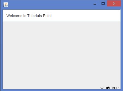 เราจะเพิ่มช่องว่างภายในให้กับ JTextField ใน Java ได้อย่างไร 