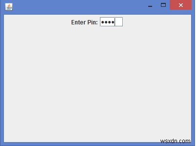 จะ จำกัด จำนวนหลักใน JPasswordField ใน Java ได้อย่างไร 