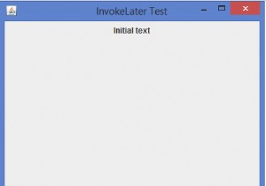 เราจะเรียกเมธอด invokeLater() ใน Java ได้อย่างไร 