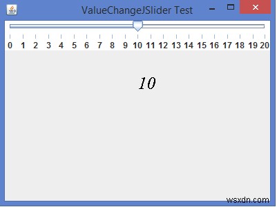 จะตรวจจับการเปลี่ยนแปลงค่าของ JSlider ใน Java ได้อย่างไร? 