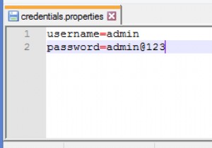 จะอ่านข้อมูลจากไฟล์คุณสมบัติใน Java ได้อย่างไร? 