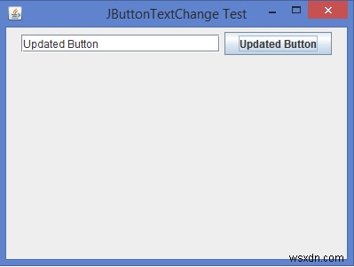 เราจะเปลี่ยนข้อความ JButton แบบไดนามิกใน Java ได้อย่างไร 