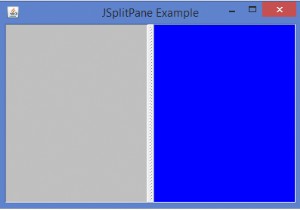 เราจะตั้งค่าสีพื้นหลังเป็น JSplitPane ใน Java ได้อย่างไร 