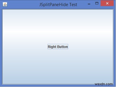 เราจะซ่อนบานหน้าต่างด้านซ้าย/ขวาของ JSplitPane โดยทางโปรแกรมใน Java ได้อย่างไร 