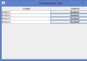 เราจะเพิ่ม/แทรก JButton ลงในเซลล์ JTable ใน Java ได้อย่างไร 