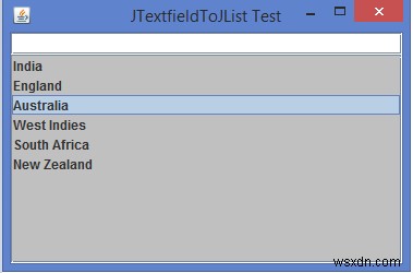 จะอ่านค่าอินพุตจาก JTextField และเพิ่มไปยัง JList ใน Java ได้อย่างไร 