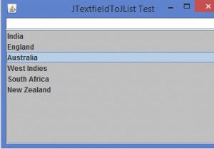 จะอ่านค่าอินพุตจาก JTextField และเพิ่มไปยัง JList ใน Java ได้อย่างไร 