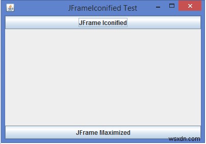 เราจะย่อ/ขยาย JFrame โดยทางโปรแกรมใน Java ได้อย่างไร 