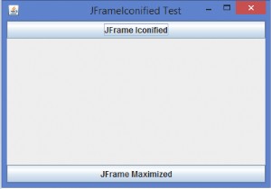 เราจะย่อ/ขยาย JFrame โดยทางโปรแกรมใน Java ได้อย่างไร 