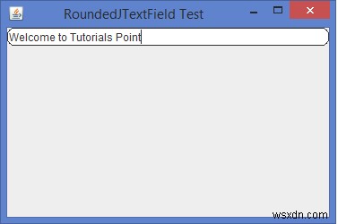 เราจะนำ JTextField ที่โค้งมนไปใช้ใน Java ได้อย่างไร 