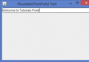 เราจะนำ JTextField ที่โค้งมนไปใช้ใน Java ได้อย่างไร 