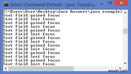 ความสำคัญของอินเทอร์เฟซ FocusListener ใน Java คืออะไร? 