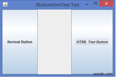 เราจะนำข้อความ HTML ของ JButton ไปใช้ใน Java ได้อย่างไร 