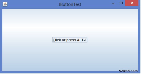 เราจะตั้งค่าคีย์ลัดเป็น JButton ใน Java ได้อย่างไร 