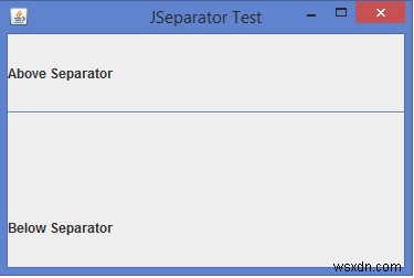 ความสำคัญของคลาส JSeparator ใน Java คืออะไร? 