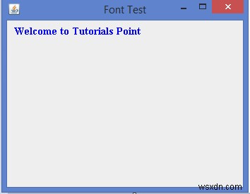 Font และ FontMetrics ใน Java แตกต่างกันอย่างไร 