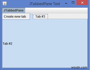เราจะเพิ่มแท็บใหม่ให้กับ JTabbedPane จาก JMenu ใน Java ได้อย่างไร 