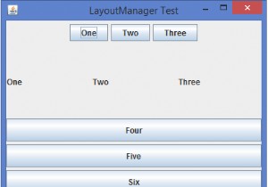 LayoutManager และประเภทของ LayoutManager ใน Java คืออะไร 
