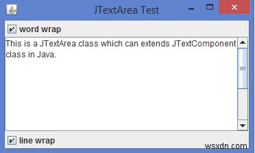 เราจะนำการตัดบรรทัดและการตัดคำใน JTextArea ใน Java ไปใช้ได้อย่างไร 