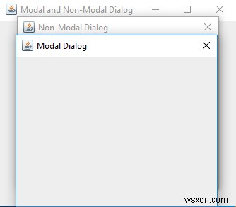 สามารถสร้างกล่อง JDialog ใน Java ได้กี่ประเภท 