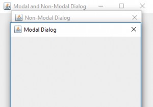 สามารถสร้างกล่อง JDialog ใน Java ได้กี่ประเภท 