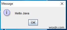 ไดอะล็อก JOptionPane ประเภทต่าง ๆ ใน Java มีอะไรบ้าง 