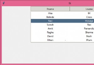 จะปิดการใช้งานการเลือกหลายรายการบน Treeview ใน tkinter ได้อย่างไร? 