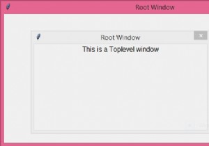 Python Tkinter - จะวางตำแหน่งวิดเจ็ต topLevel () ที่สัมพันธ์กับหน้าต่างรูทได้อย่างไร 