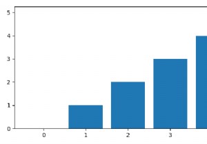 จะพล็อตแผนภูมิแท่งสำหรับรายการใน Python matplotlib ได้อย่างไร 