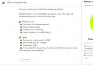 8 ส่วนขยายของ Chrome เพื่อติดตามเวลาและกิจกรรมเว็บของคุณ 