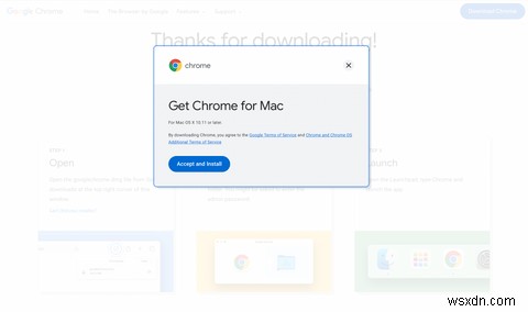 วิธีดาวน์โหลด Chrome สำหรับ Mac 