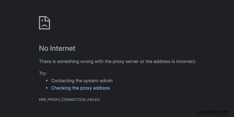 วิธีแก้ไข “มีบางอย่างผิดปกติกับพร็อกซีเซิร์ฟเวอร์” ใน Chrome บน Windows 